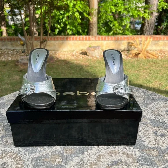 Vintage BeBe Carmen Heels - Size 5 - Picture 14 of 17